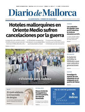 Cover of Diario de Mallorca