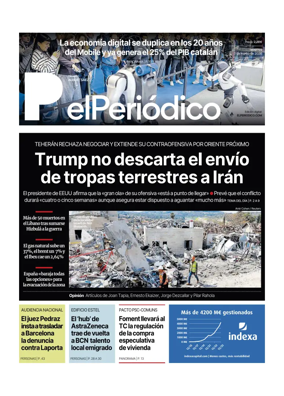 Cover of El Periodico - Castellano