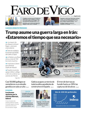 Cover of Faro de Vigo