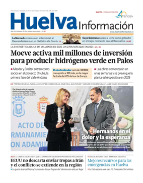 Cover of Huelva Informacion