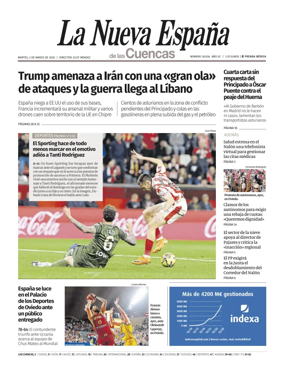 Cover of La Nueva Espana (Cuencas)