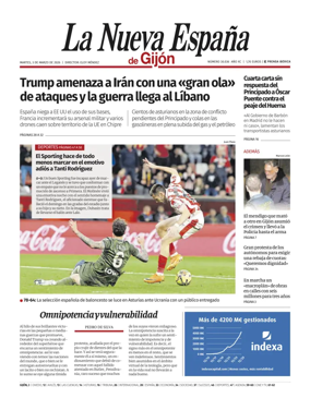 Cover of La Nueva Espana (Gijon)