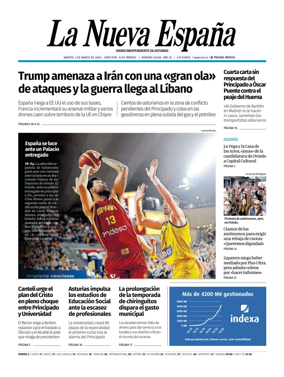 Cover of La Nueva Espana (Oviedo)