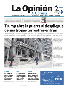 Cover of La Opinion de A Coruna