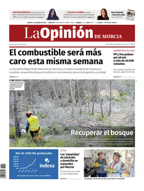 Cover of La Opinion de Murcia