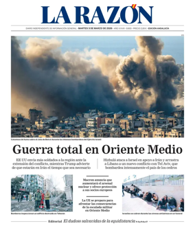 Cover of La Razon (Andalucia)