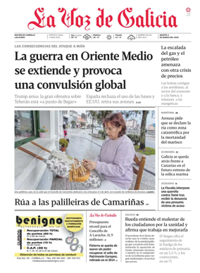 Cover of La Voz de Galicia (Carballo)