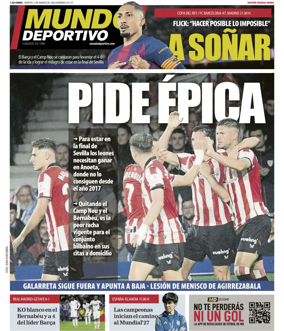 Cover of Mundo Deportivo (Bizkaia-Araba)