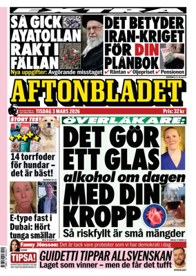 Cover of Aftonbladet