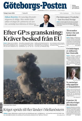 Cover of Goteborgs-Posten