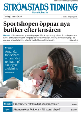Cover of Stromstads Tidning