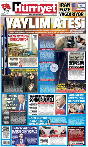 Cover of Hurriyet