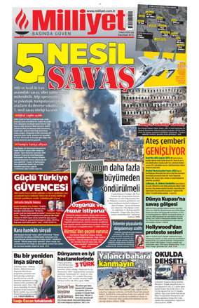 Cover of Milliyet