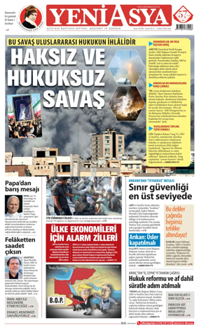 Cover of Yeni Asya