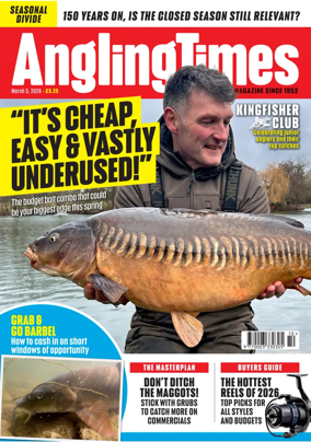 Cover of Angling Times (UK)