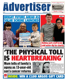 Cover of Ayr Advertiser