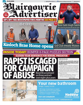 Cover of Blairgowrie Advertiser