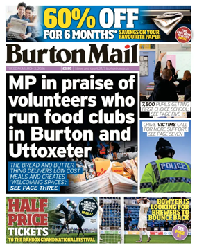 Cover of Burton Mail