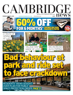 Cover of Cambridge News