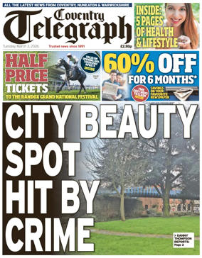 Cover of Coventry Telegraph