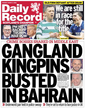 Cover of Daily Record