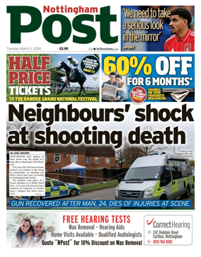 Cover of Nottingham Post