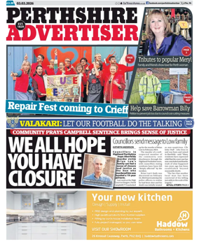 Cover of Perthshire Advertiser