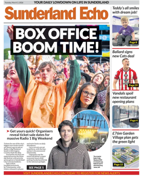 Cover of Sunderland Echo