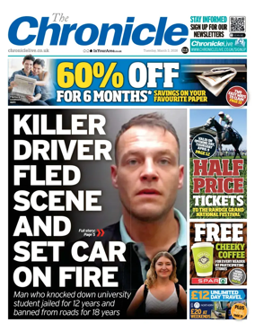 Cover of The Chronicle (South Tyneside and Durham)