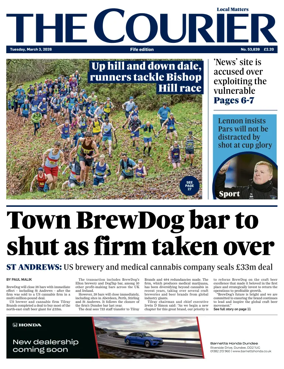 Cover of The Courier & Advertiser (Fife Edition)