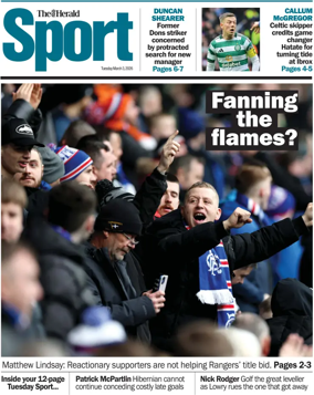 Cover of Herald Sport