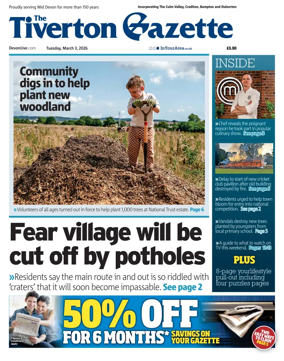 Cover of The Tiverton Gazette
