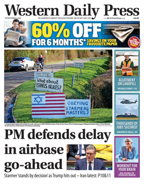 Cover of Western Daily Press