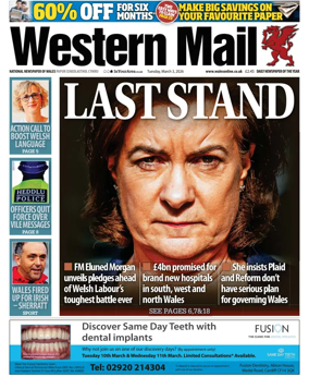 Cover of Western Mail