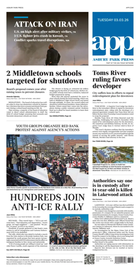 Cover of Asbury Park Press