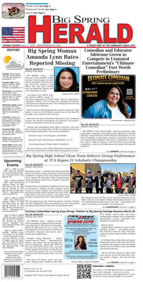 Cover of Big Spring Herald