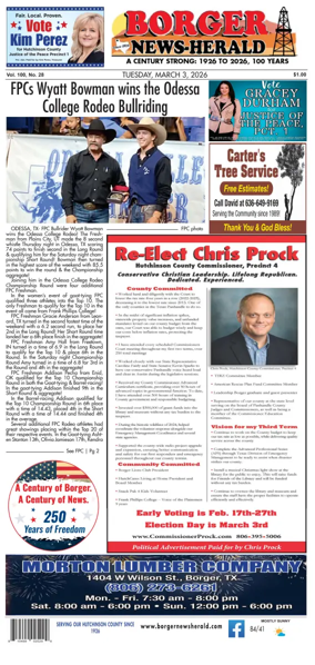 Cover of Borger News-Herald