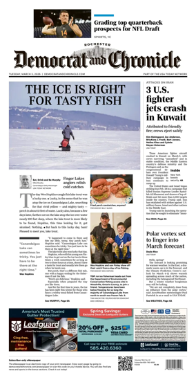 Cover of Democrat and Chronicle