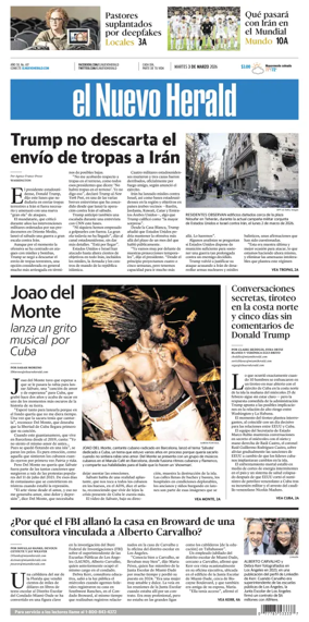Cover of El Nuevo Herald