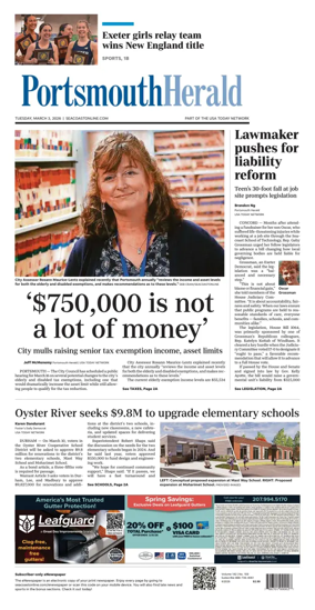 Cover of Portsmouth Herald