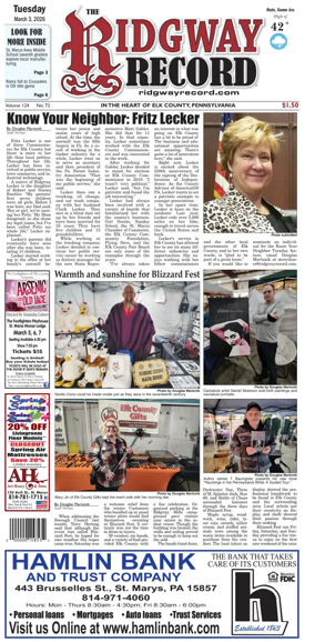 Cover of Ridgway Record