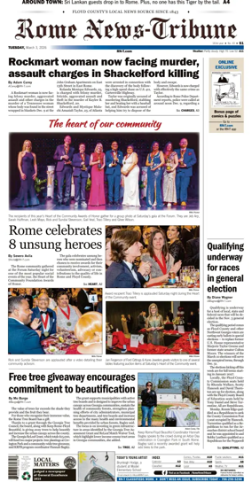 Cover of Rome News-Tribune