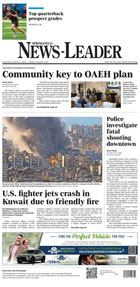 Cover of Springfield News-Leader