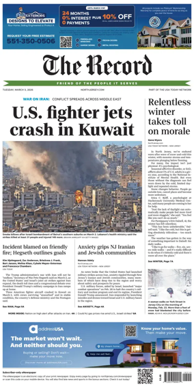 Cover of The Bergen Record