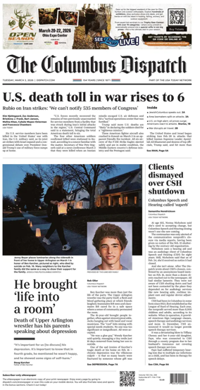 Cover of The Columbus Dispatch