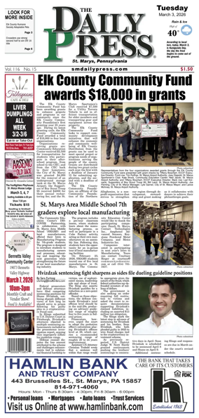 Cover of The Daily Press