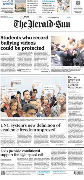 Cover of The Herald Sun