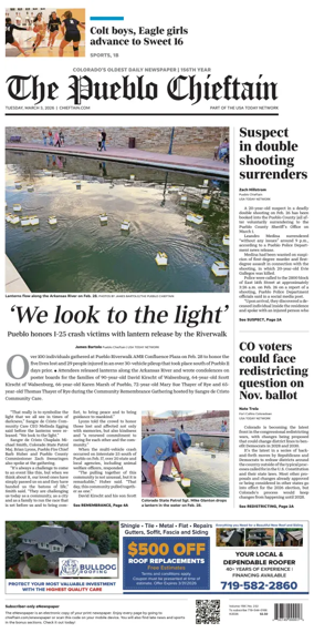 Cover of The Pueblo Chieftain