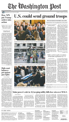 Cover of The Washington Post