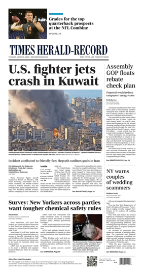 Cover of Times Herald-Record